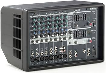 YAMAHA EMX212Sヤマハ パワードミキサー　ケース付き Amazon | YAMAHA ボックス型パワードミキサー EMX212S